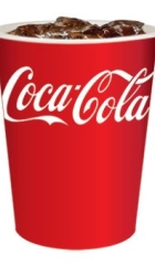 Izlejamais dzēriens Coca cola 0.30l