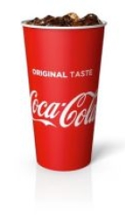 Izlejamais dzēriens Coca cola 0.50l