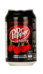 Dzēriens Dr Pepper ķiršu 0.33l can