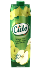 Apple juice "Cido" 1l